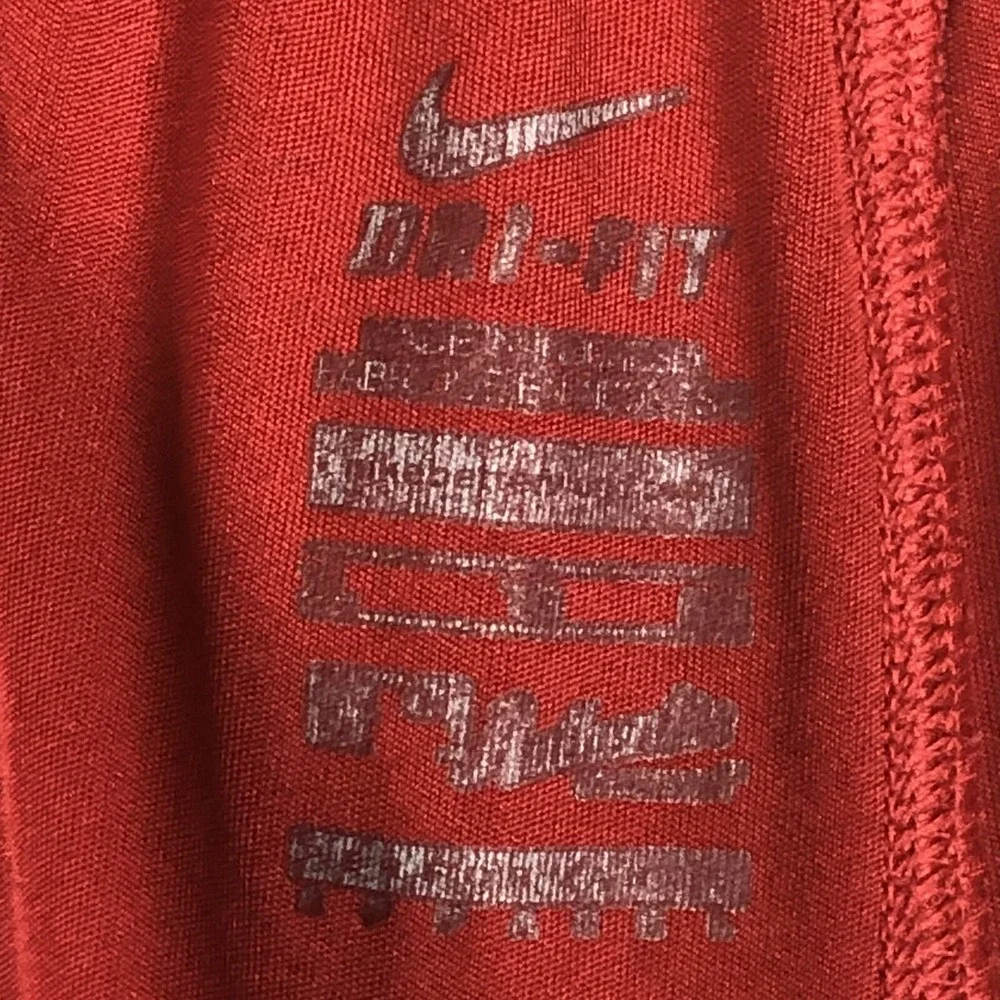 Nike Dri-Fit Performance Philadelphia Phillies Basketball Shorts Red Large